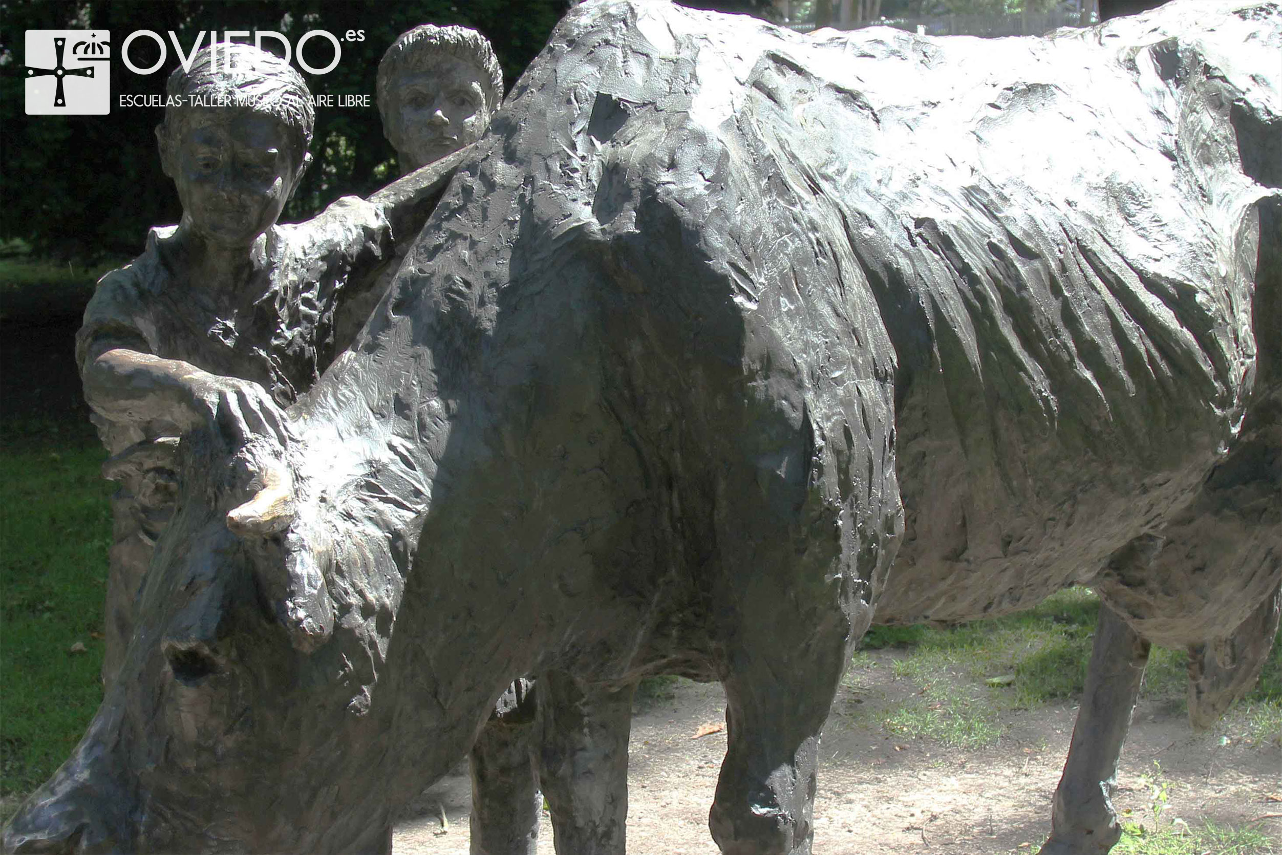 Escultura Adiós Cordera